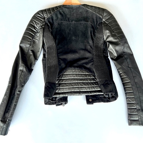 Like New Frocella B-114 Suede Women Leather Jacket - Picture 4 of 16